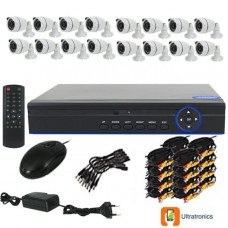 Special Offer! - Full HD AHD CCTV Kit - 16 Channel CCTV DIY camera system - 16 Bullet Cameras