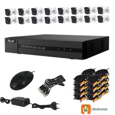 HIKVISION CCTV Kit - 16 Channel CCTV DIY camera system - 16 Bullet Cameras