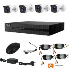 HIKVISION CCTV Kit - 4 Channel CCTV DIY camera system - 4 Bullet Cameras