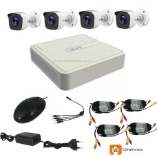 HIKVISION CCTV Kit - 4 Channel CCTV DIY camera system - 4 Bullet Cameras