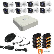 HIKVISION CCTV Kit - 8 Channel CCTV DIY camera system - 8 Bullet Cameras