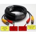 30m CCTV Video and power Cable