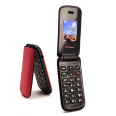 TT140 MOBILE FLIP CELL PHONE - Red