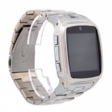 TW810 - Beautiful 1.6 Inch Touchscreen Quad Band Wrist Watch Cellphone with Bluetooth FM MP3 /MP4 Steel Watch Band (Silver)