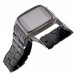 TW810 - Beautiful 1.6 Inch Touchscreen Quad Band Wrist Watch Cellphone with Bluetooth FM MP3 /MP4 Steel Watch Band (Silver)