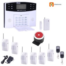 YA-500 WIRELESS GSM INDOOR ALARM SYSTEM WITH 6 WIRELESS PIR SENSORS